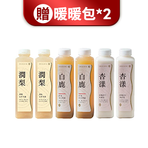【O卡桑】潤喉保養木耳露組1000ml*6