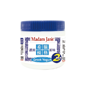 【茉莉芝】100%純鮮奶濾製全脂希臘優格365g