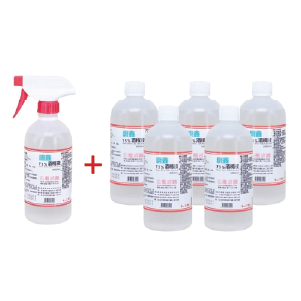 【佑全保健藥妝】唐鑫75%酒精500ml/瓶 6入組(附噴頭)