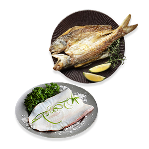 【祥晴鮮品】去刺虱目魚肚120G + 午仔魚/蝴蝶切300G