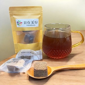 【食在美好】我的飲bar 蔓越莓奇亞籽寒天黑糖凍2入x4包