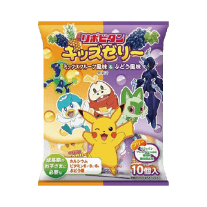 大正綜合水果味果凍(寶可夢)蘋果味/葡萄味160克