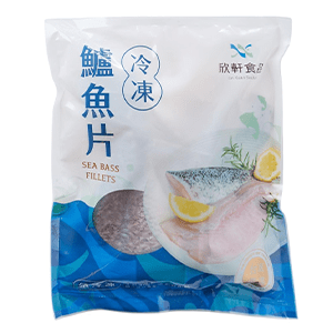 冷凍鱸魚片800g