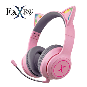 炫喵響狐低延遲無線電競耳機(粉)