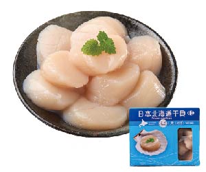 家樂福日本北海道冷凍干貝(約12～16顆/約300克)