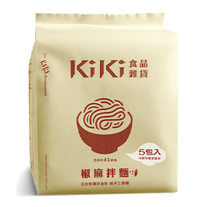 KiKi椒麻拌麵90gX5