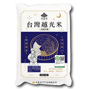 金農履歷一等台灣越光米1.8Kg<