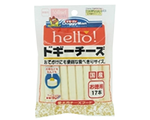 Doggyman犬用Hello起司條17入經濟包 204克