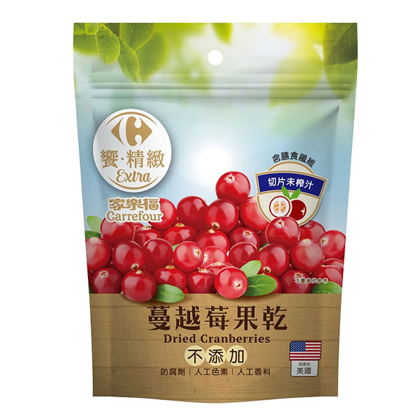 TOP 3家樂福蔓越莓果乾250g