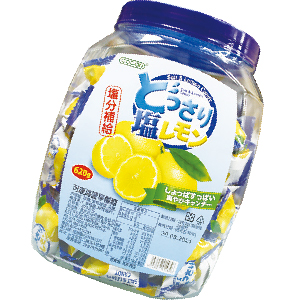可康海鹽檸檬糖(桶裝)620克