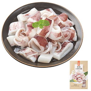 爭鮮澎湖鮮凍小卷切圈