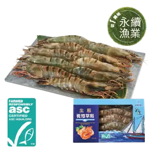 冷凍生態養殖草蝦