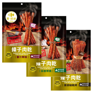 家樂福條子肉乾系列110g~120g