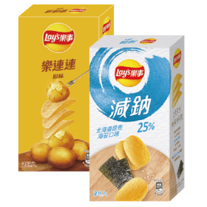 樂事樂連連洋芋片經濟包系列