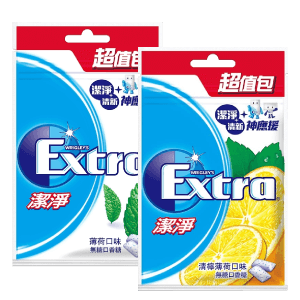 Extra木糖醇/潔淨口香糖超值包