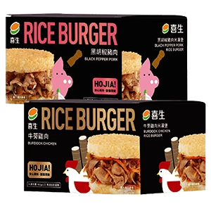 喜生米漢堡系列160克x3