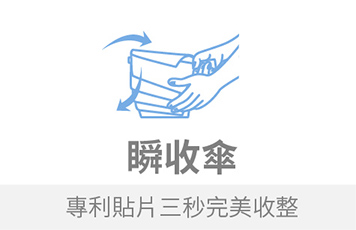 瞬收傘